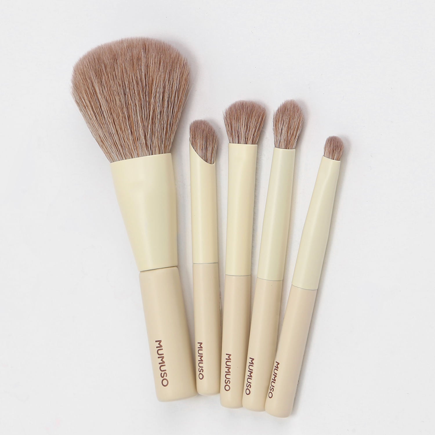 Set de Mini Brochas de Maquillaje con Estuche – Mumuso Perú