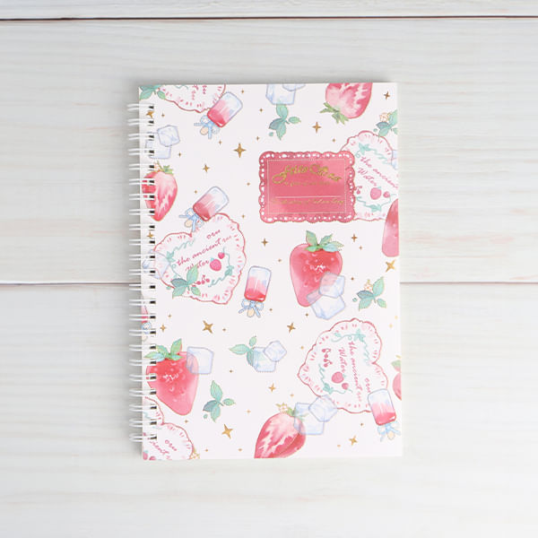 Cuaderno A5 Espiral Fresa