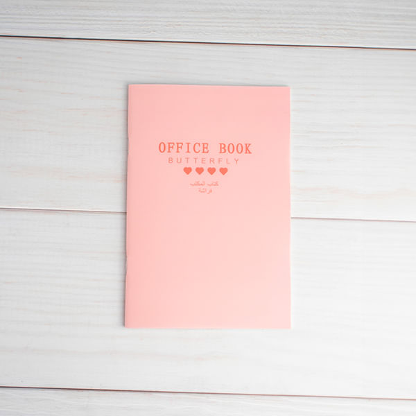 Cuaderno A5 Engrampado Rosa