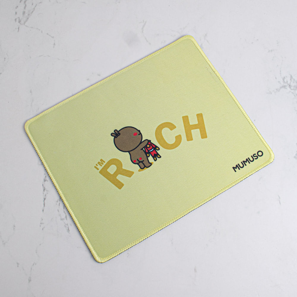 Piso Para Mouse Color Amarillo