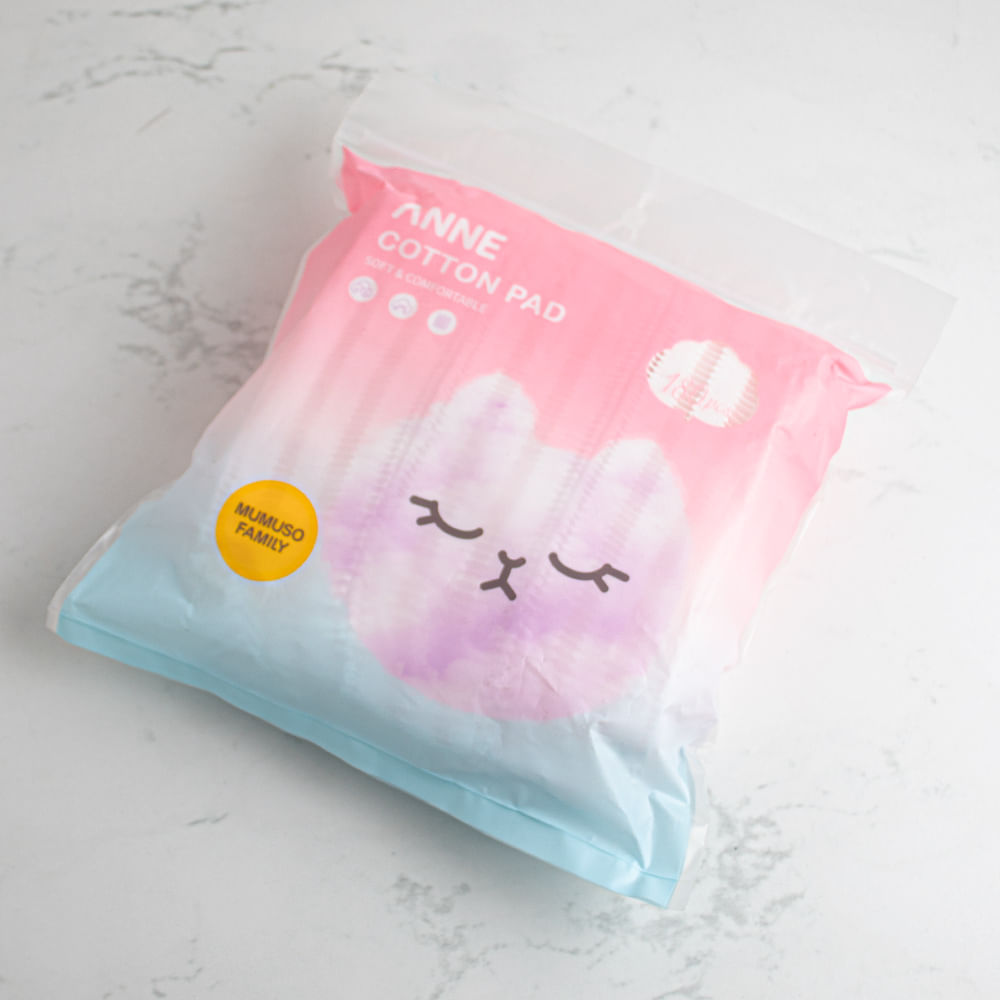 Almohadillas de Algodón Anne Rosa 180 unidades