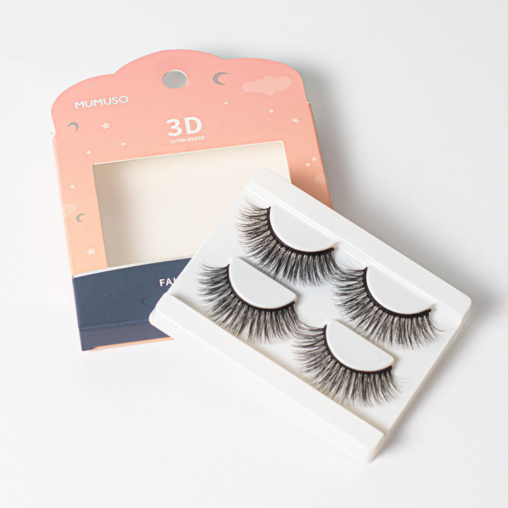 Pestañas Postizas 3D Ultradensas 2 Pares