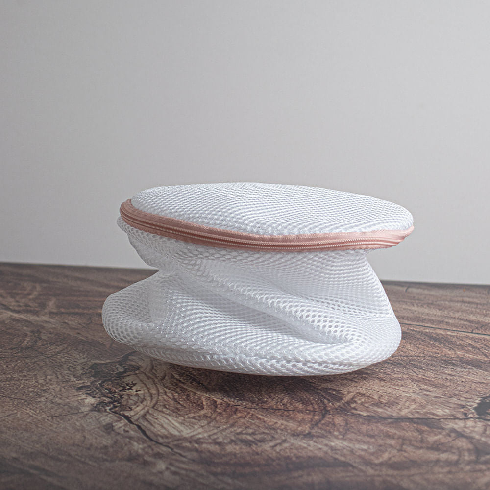 Bolsa Para Lavanderia Con Sujetador Rosa
