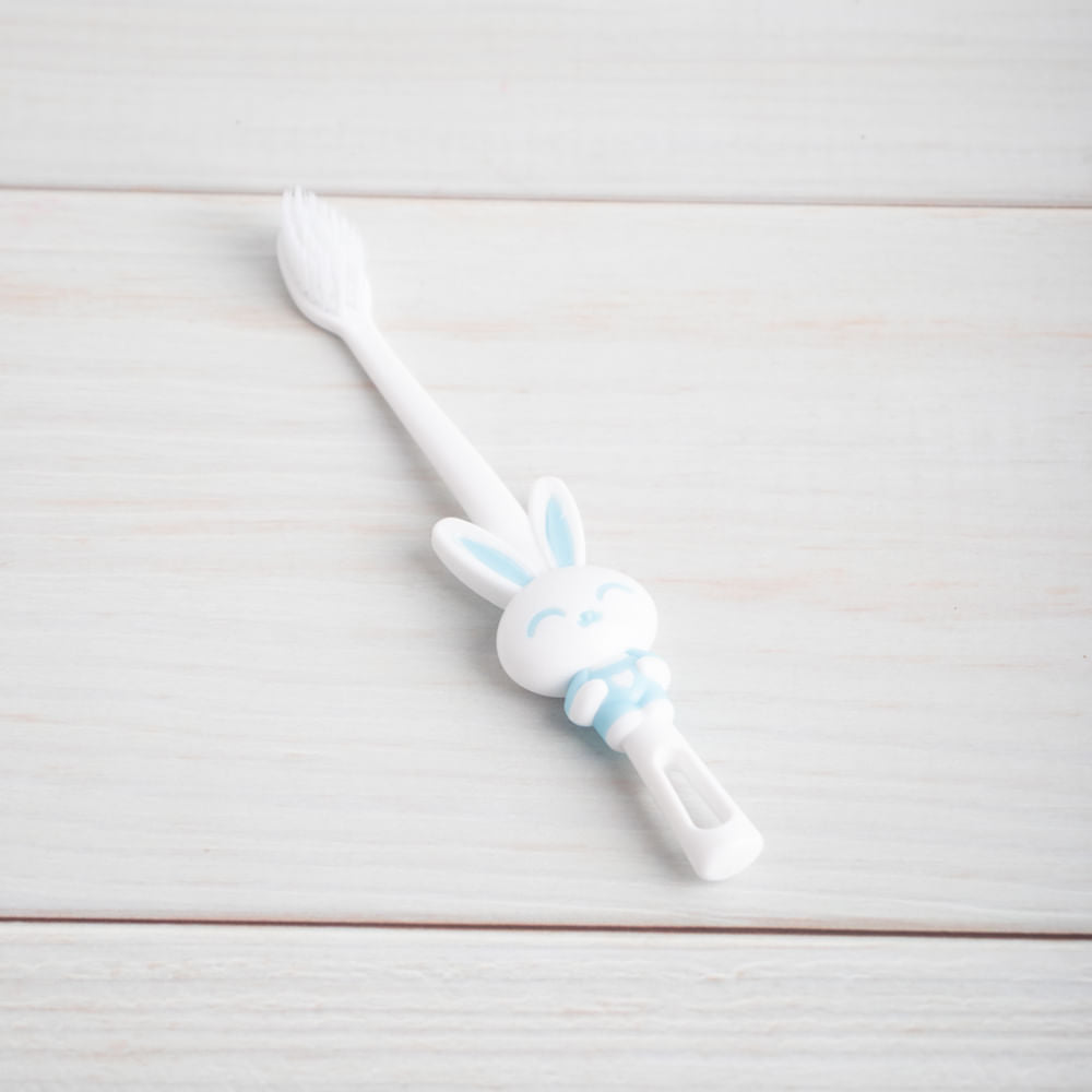 Cepillo de Dientes para Niños Conejo Azul