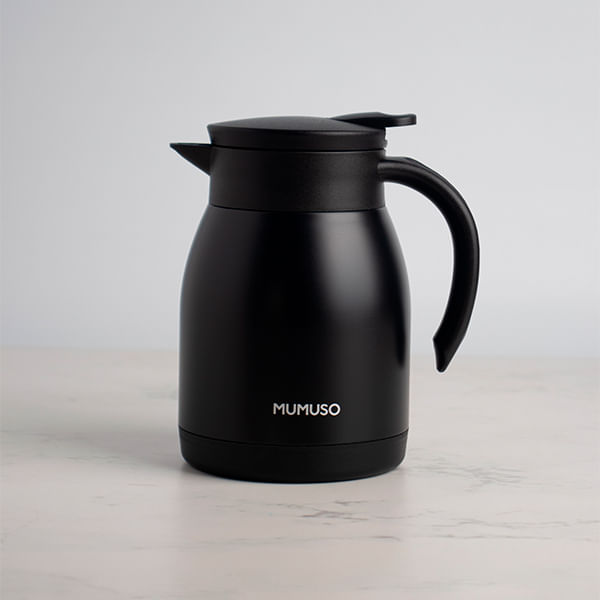 Jarra Para Café 600 Ml Negro