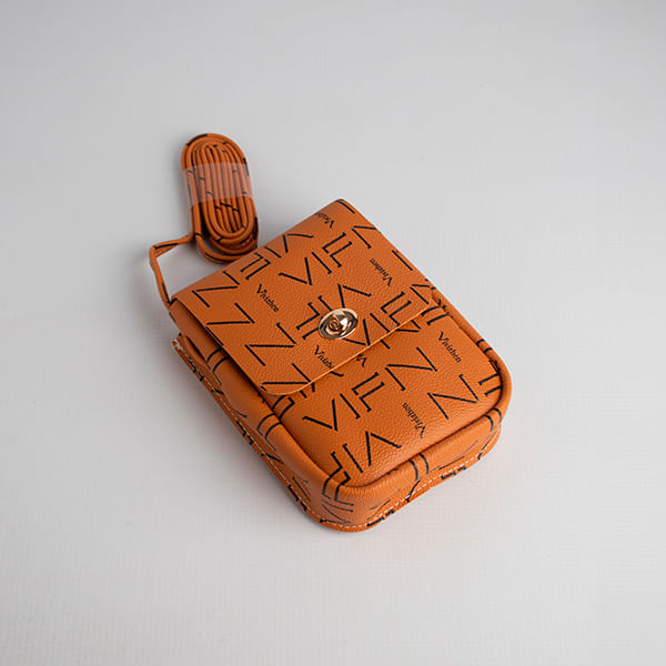 Bolsa Multiuso Letras Marron