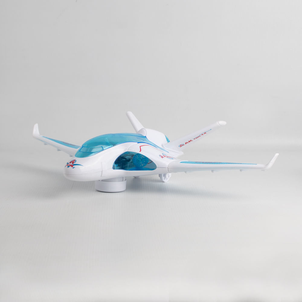 Avión de Juguete Eléctrico con Luces y Sonidos 3D