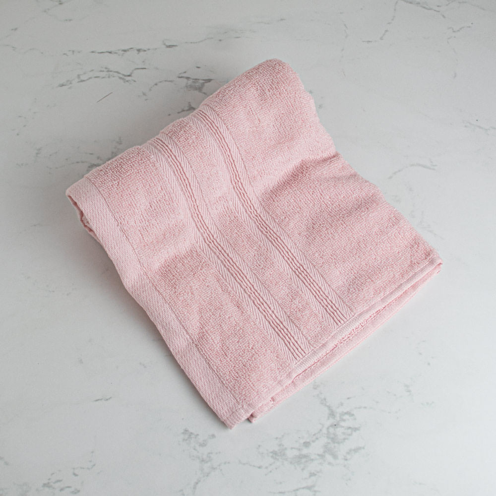 Toalla De Cara Slight Twist Rosa