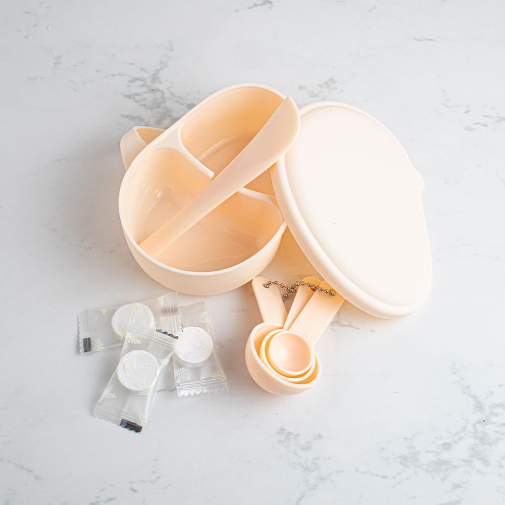Set De Tazones Para Mezclar Mascarilla Facial Con Asa