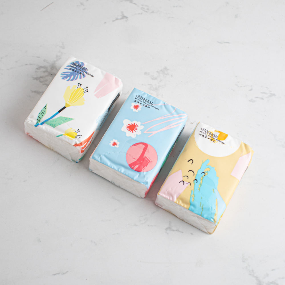 Pañitos Faciales De Uso Seco Y Humedo