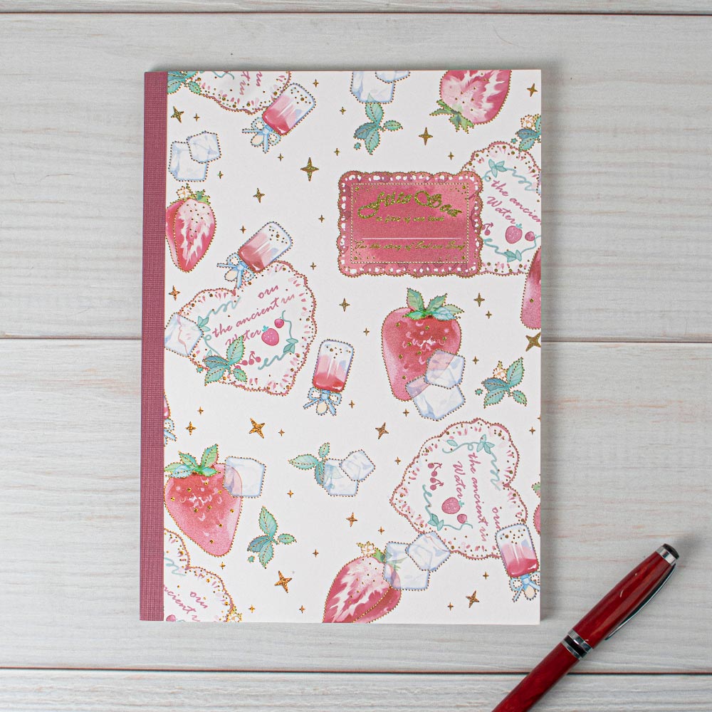B5 Notebook Strawberry