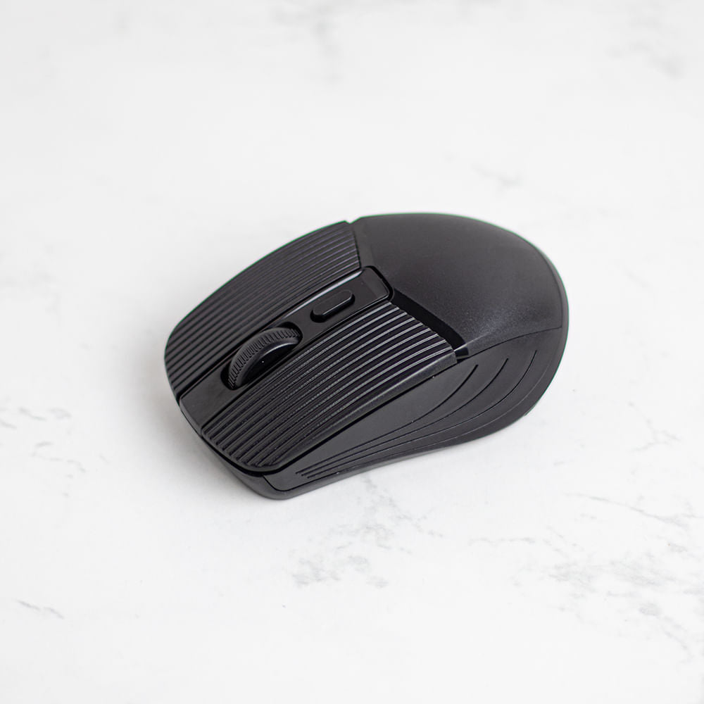 Mouse Inalámbrico Fashion-Negro
