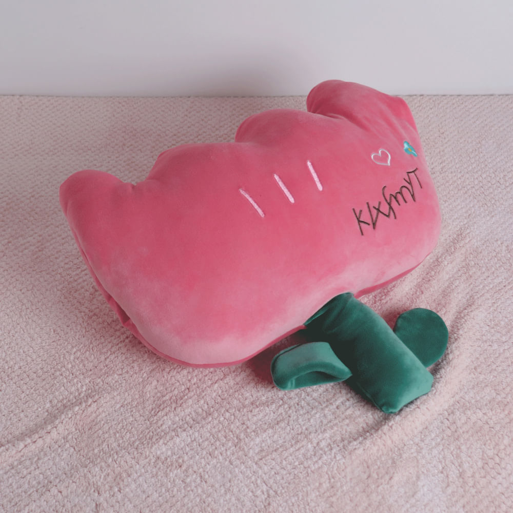 Almohada En Forma De Flor-Rosa