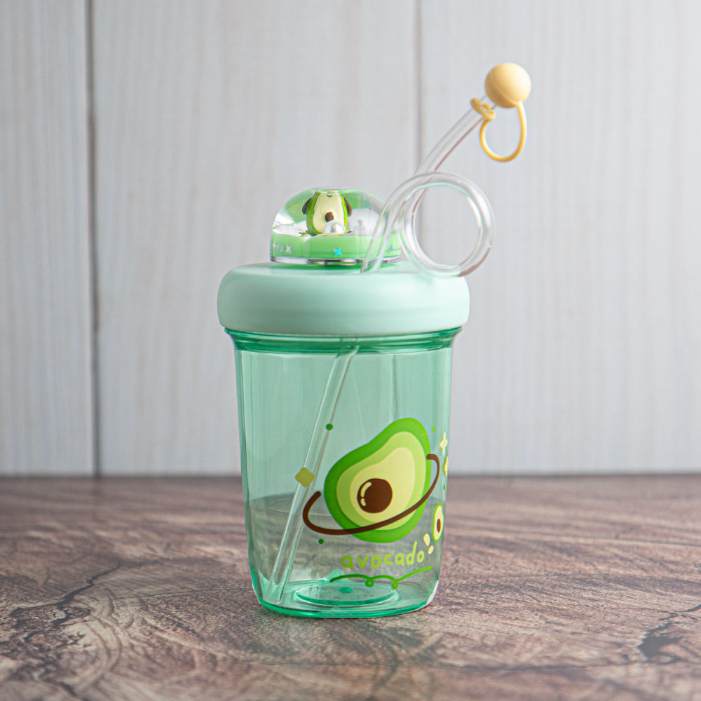 Botella De Agua De Frutas Verde