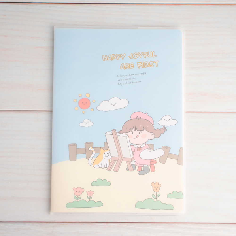 Cuaderno "Feliz Fin De Semana" Con Funda Espiral