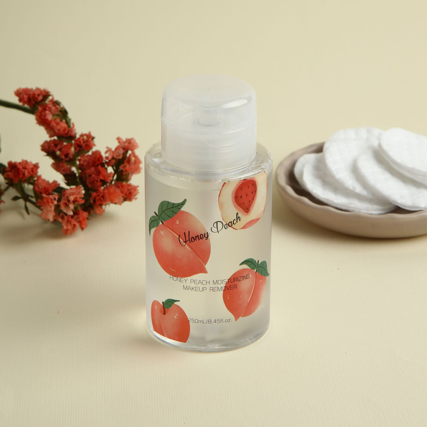 Desmaquillador Hidratante Miel Melocotón 250 ml