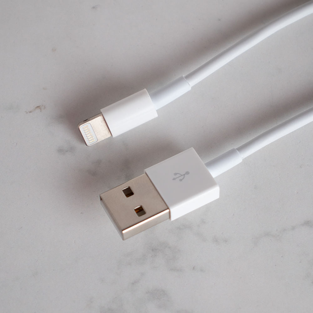 Cable De Datos Relámpago 1M Blanco