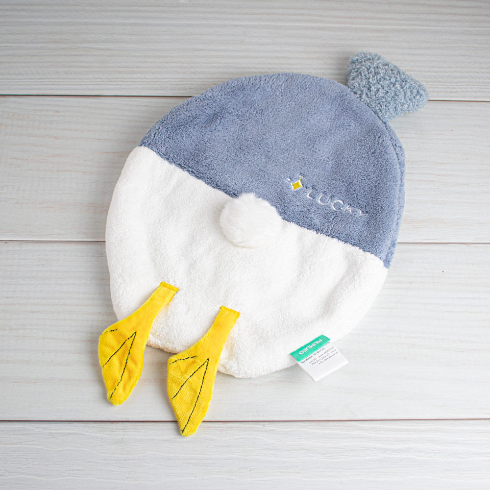Toalla De Manos Lucky Duck Azul