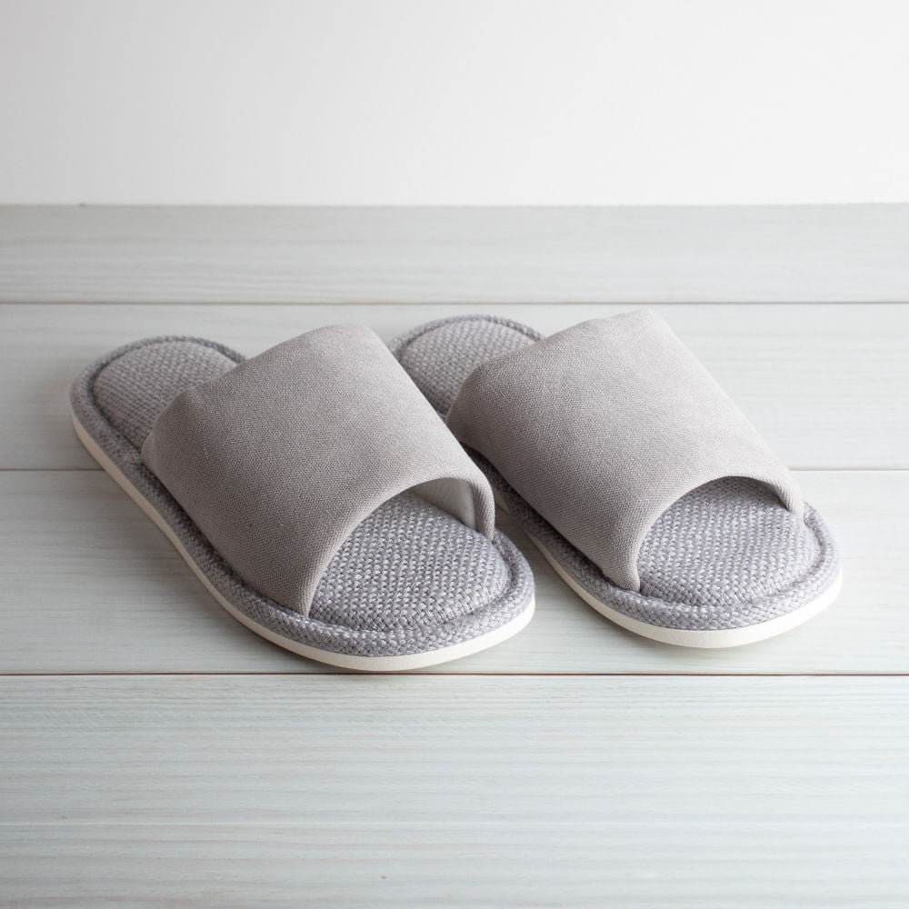 Pantufla Hombre Gris Talla 43-44