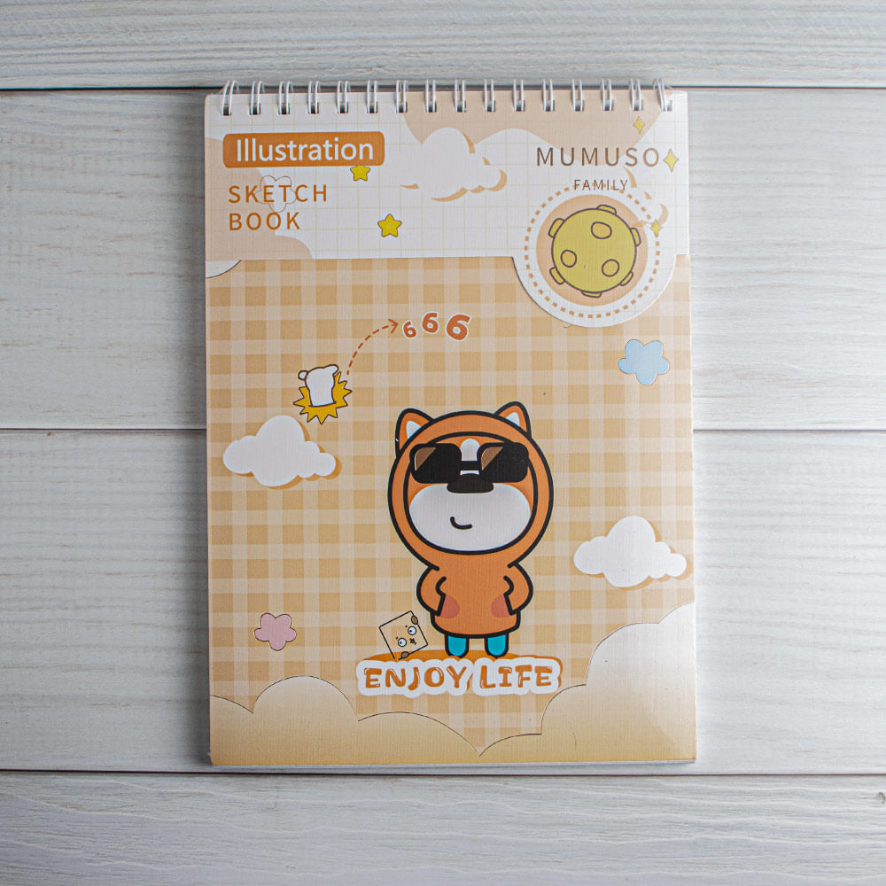 Cuaderno De Bocetos A4 Familia Mumuso Alen