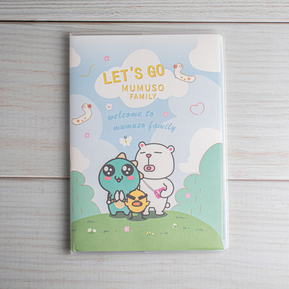 Cuaderno A5 Mumuso Familiar Flores Mediano