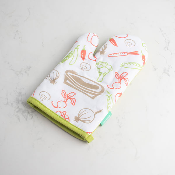 Guante Para Horno Diseño Verduras