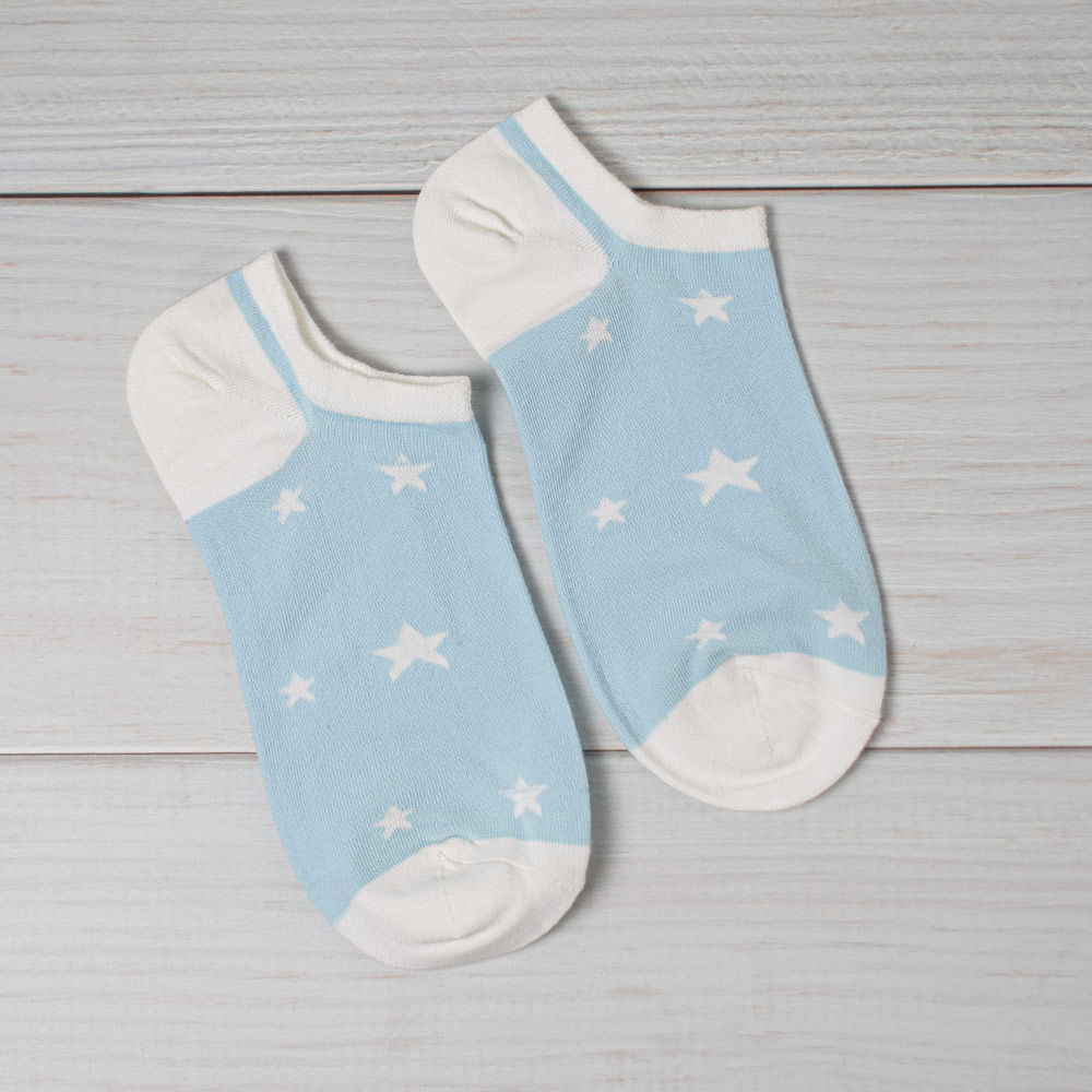 Calcetines Bajos Pentagram - Azul