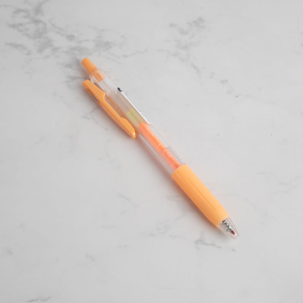 Resaltador Retractil Naranja