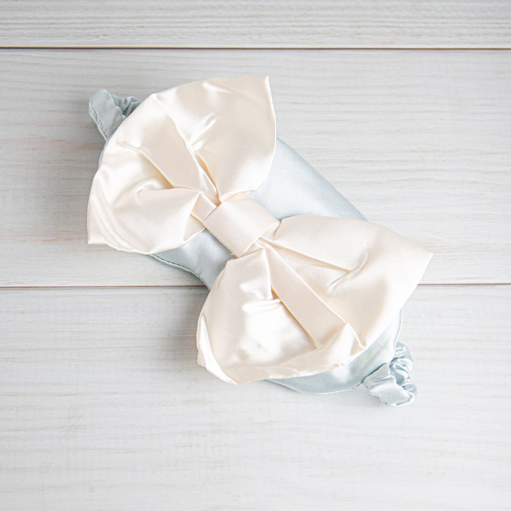 Antifaz Para Dormir Con Bowtie-Azul