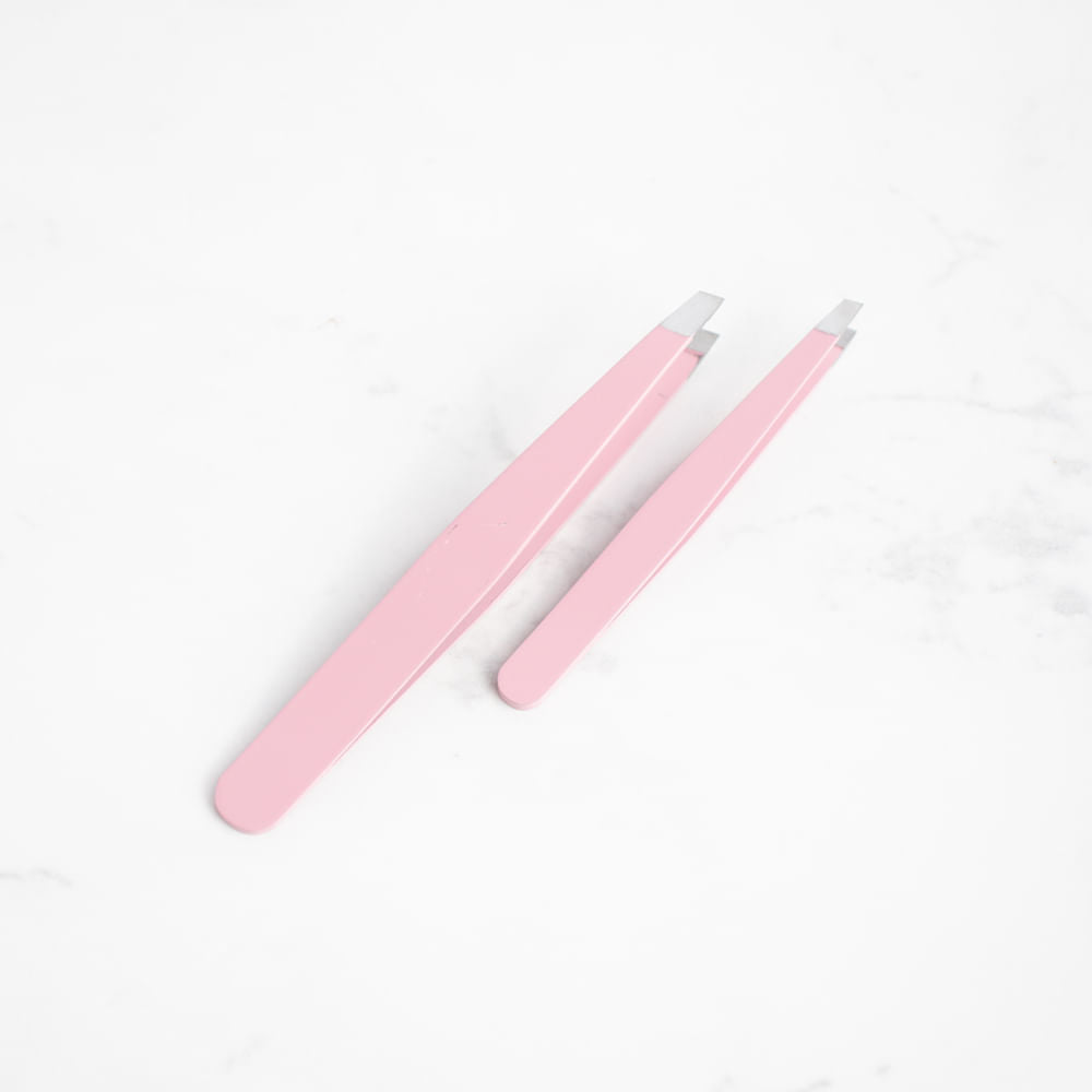 Set De Pinzas Para Cejas De Acero Inoxidable