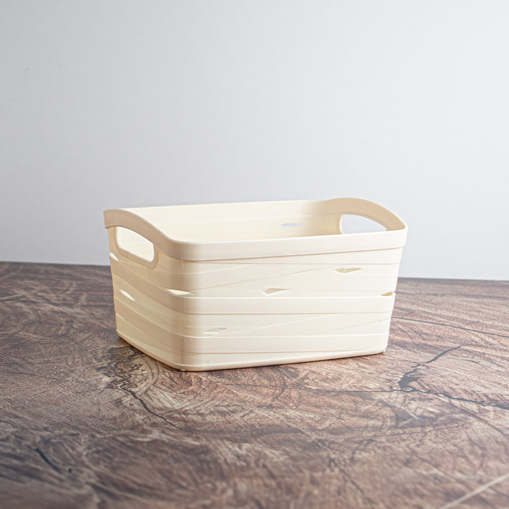 Cesta De Almacenaje Blanco