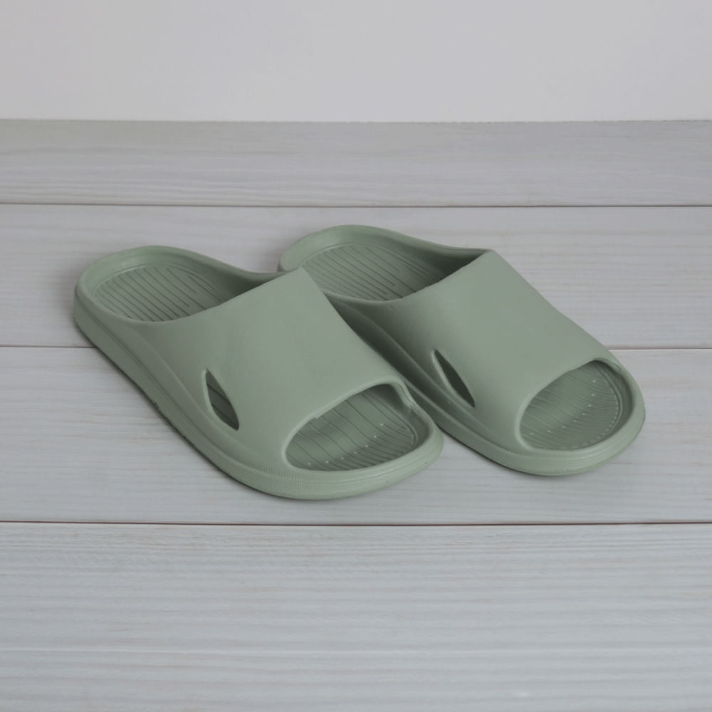 Pantuflas Estructura Verde Talla 38-39