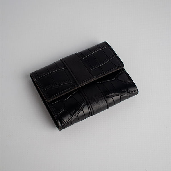 Billetera Texturizada Negro