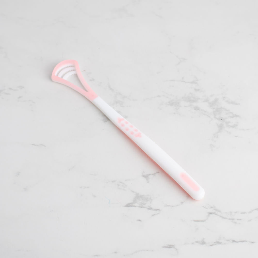 Raspador De Lengua Rosa