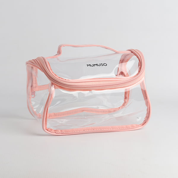 Porta Cosmeticos Gran Capacidad Rosa