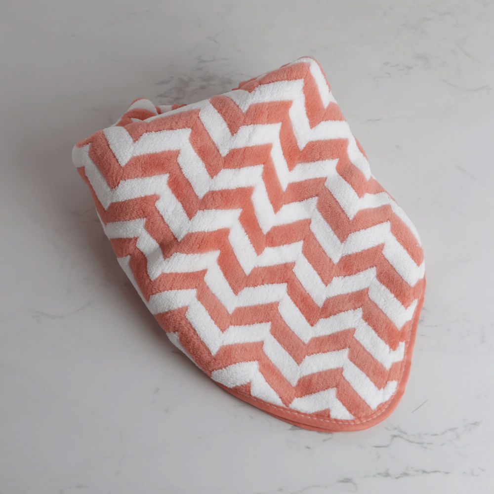 Toalla Ultra Suave De Terciopelo Coral Rosa