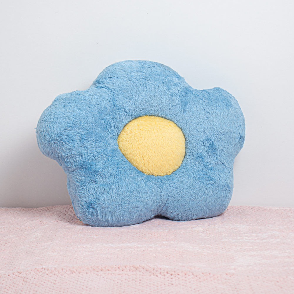 Cojín Ultra Suave Girasol Azul