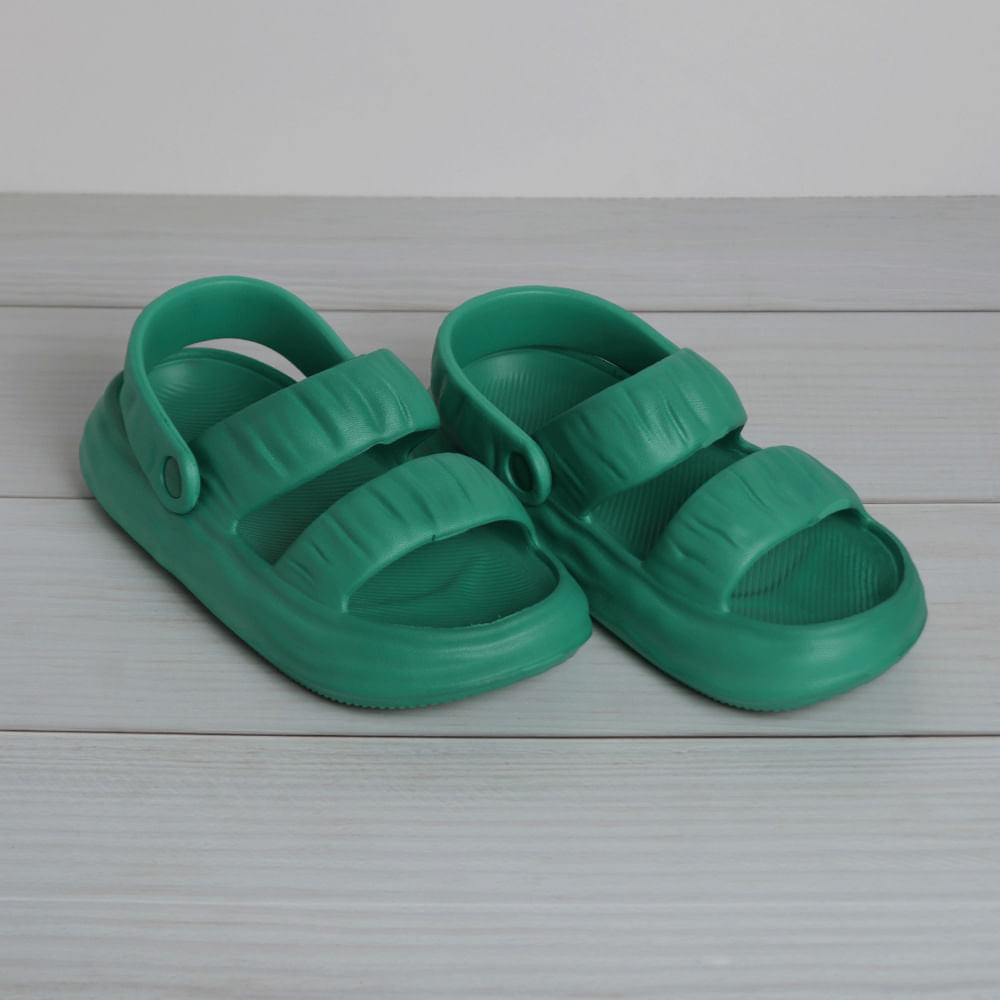 Pantufla Petal Mujer Verde Talla 36-37