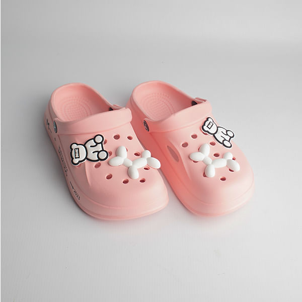 Sandalias Con Agujeros Mujer Rosa Talla 36-37