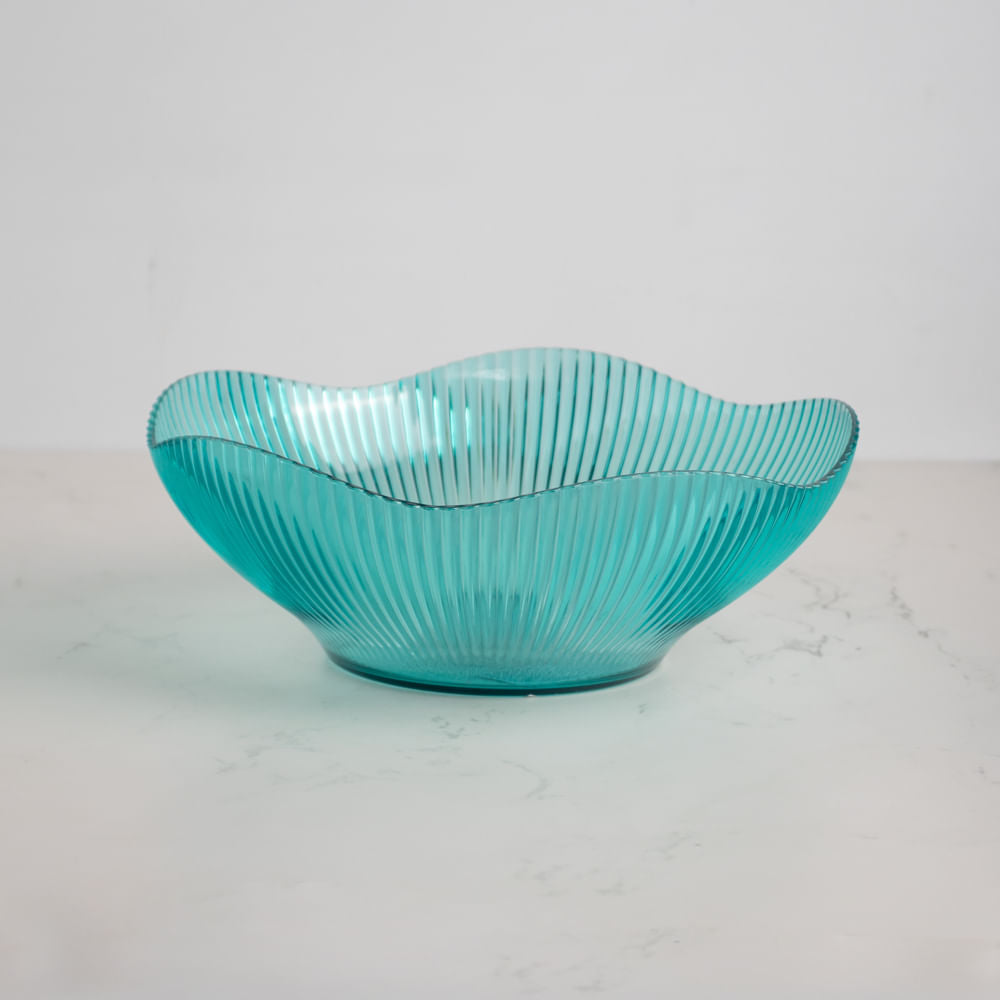 Frutero Forma Flor Azul S