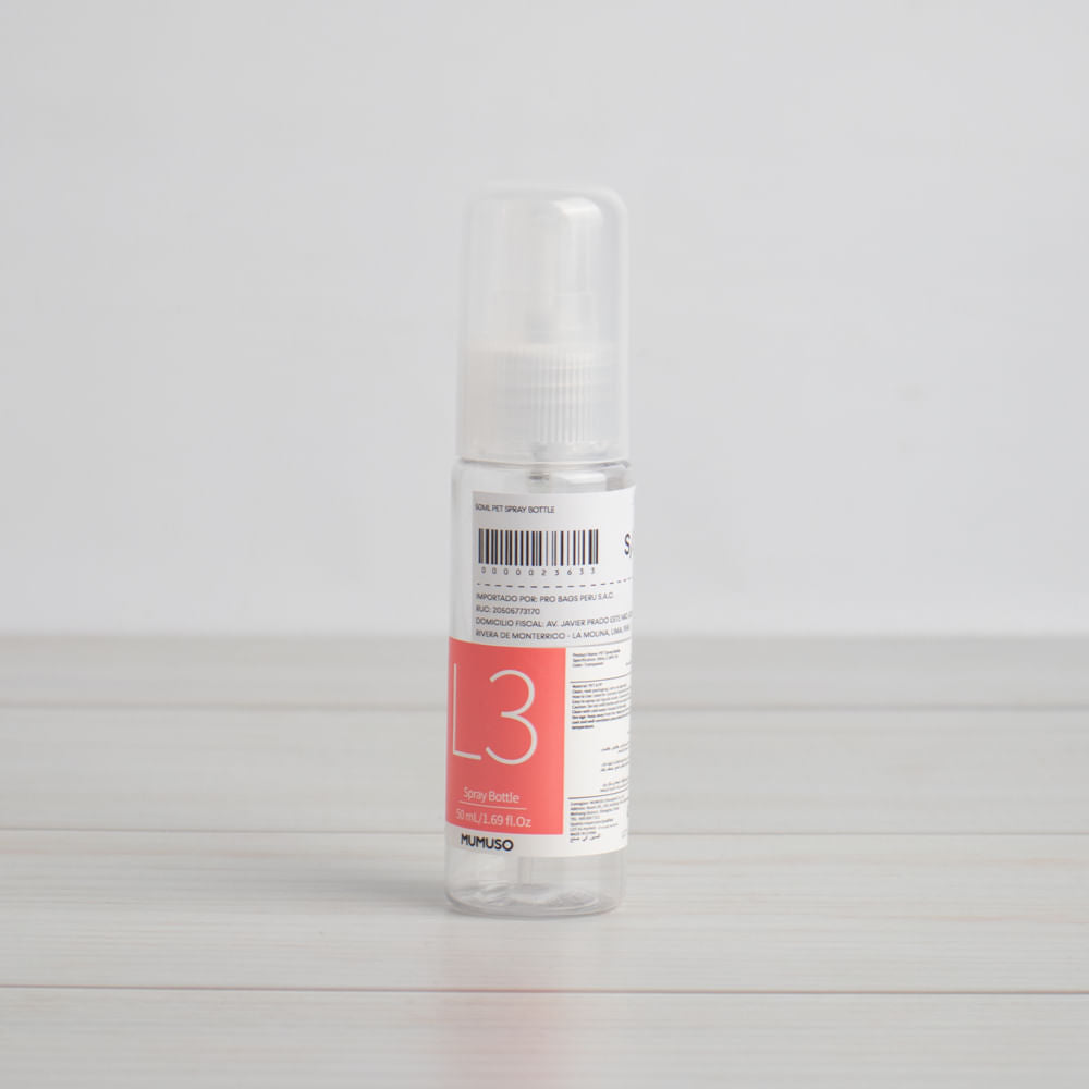Botella Spray Pet 50Ml