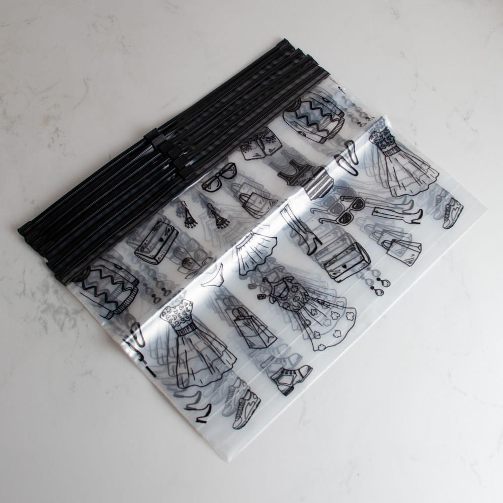 Bolsas De Almacenamiento-6Pcs Ropa Estilo