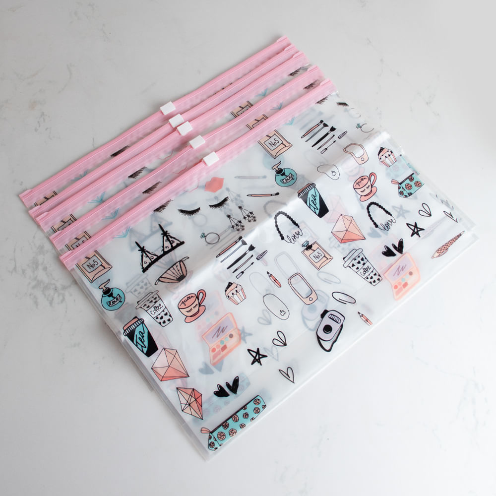 Bolsas De Almacenamiento De 6 Piezas Maquillaje
