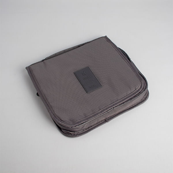 Bolso Para Accesorios Con Gancho Para Colgar Gris