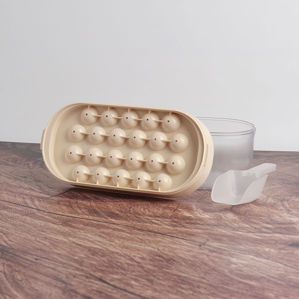 Bandejas De Bola De Hielo Con Caja De Almacenamiento