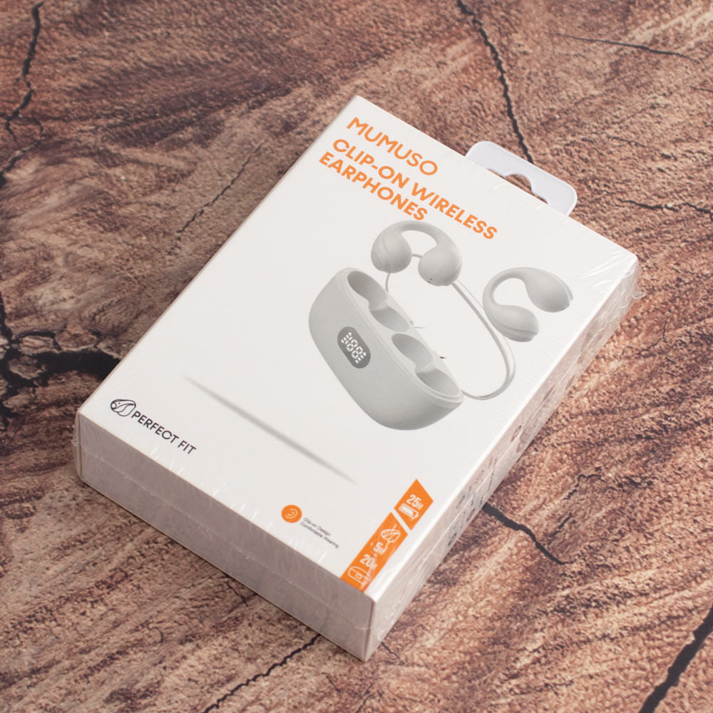 Auriculares Inalámbricos Con Clip Blancos