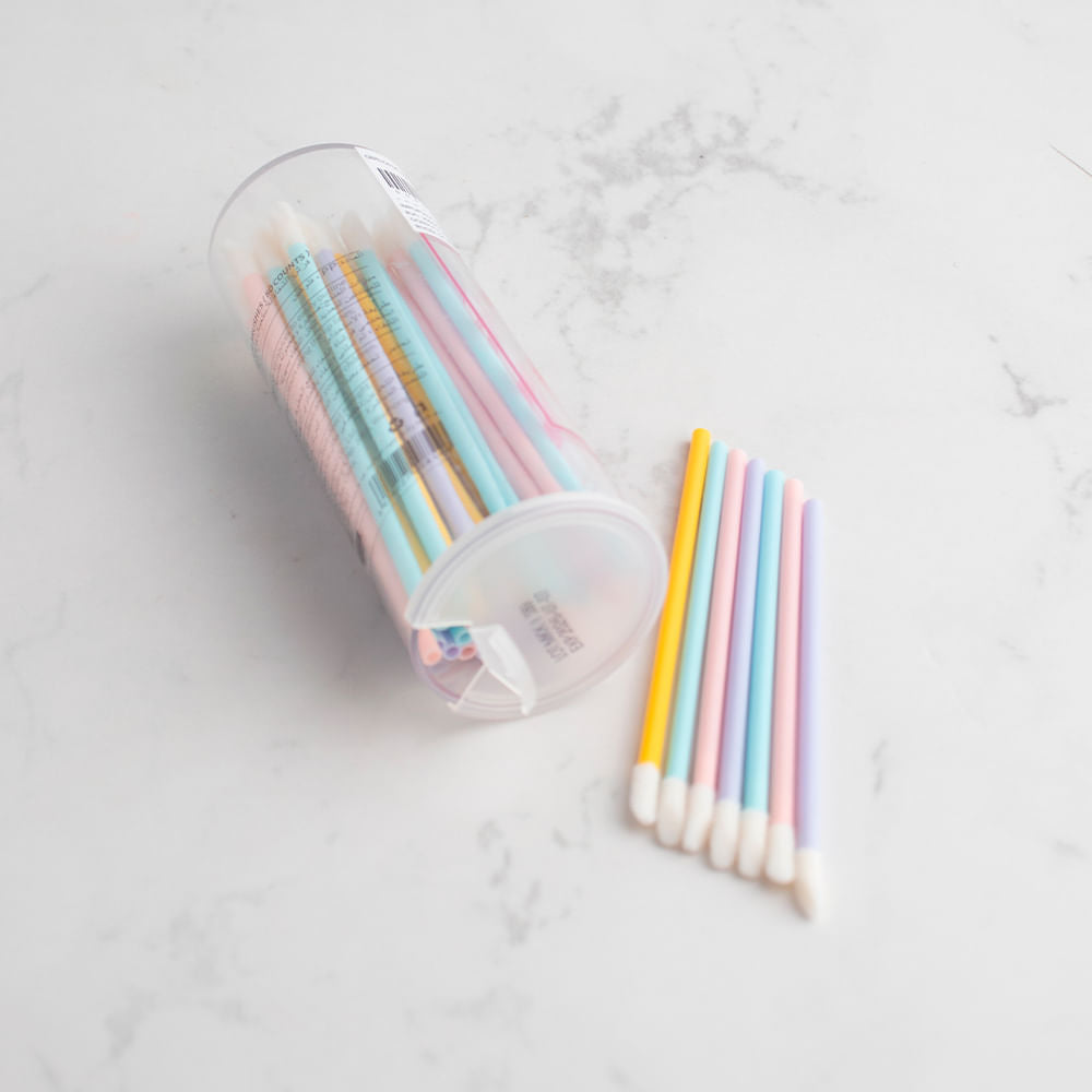 Cepillos De Labios Desechables 50 Cuentas