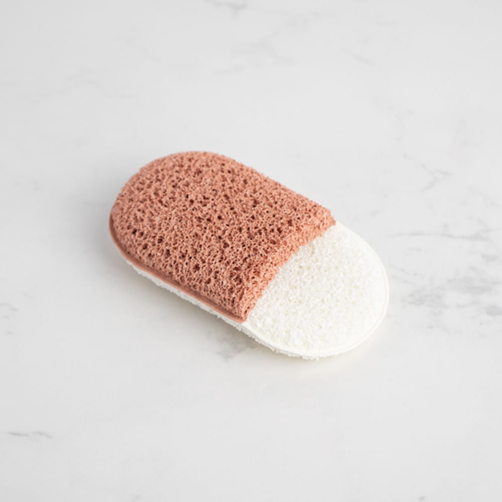 Puff Limpiador Facial Marron