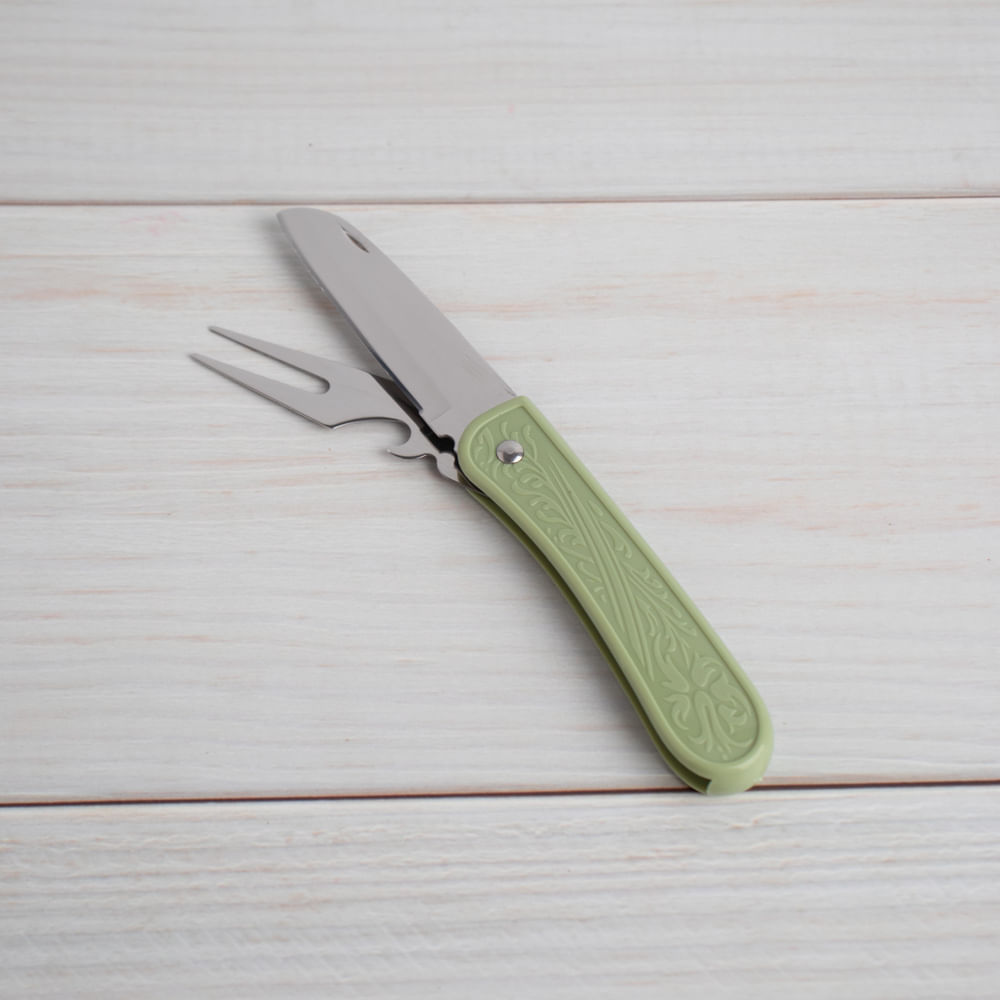 Cuchillo Multifuncional Para Frutas Plegable
