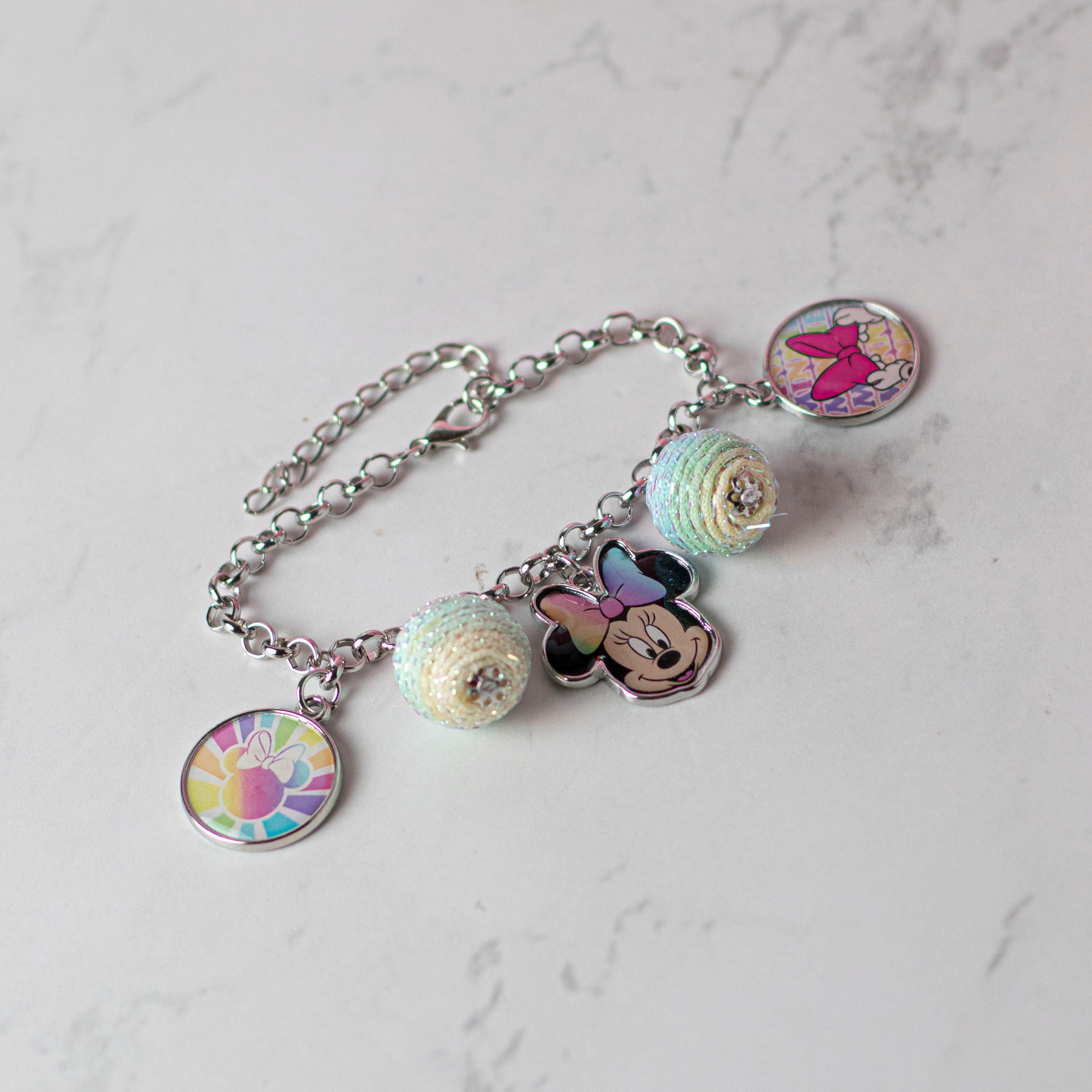 Pulsera Cadena+Dijes Minnie